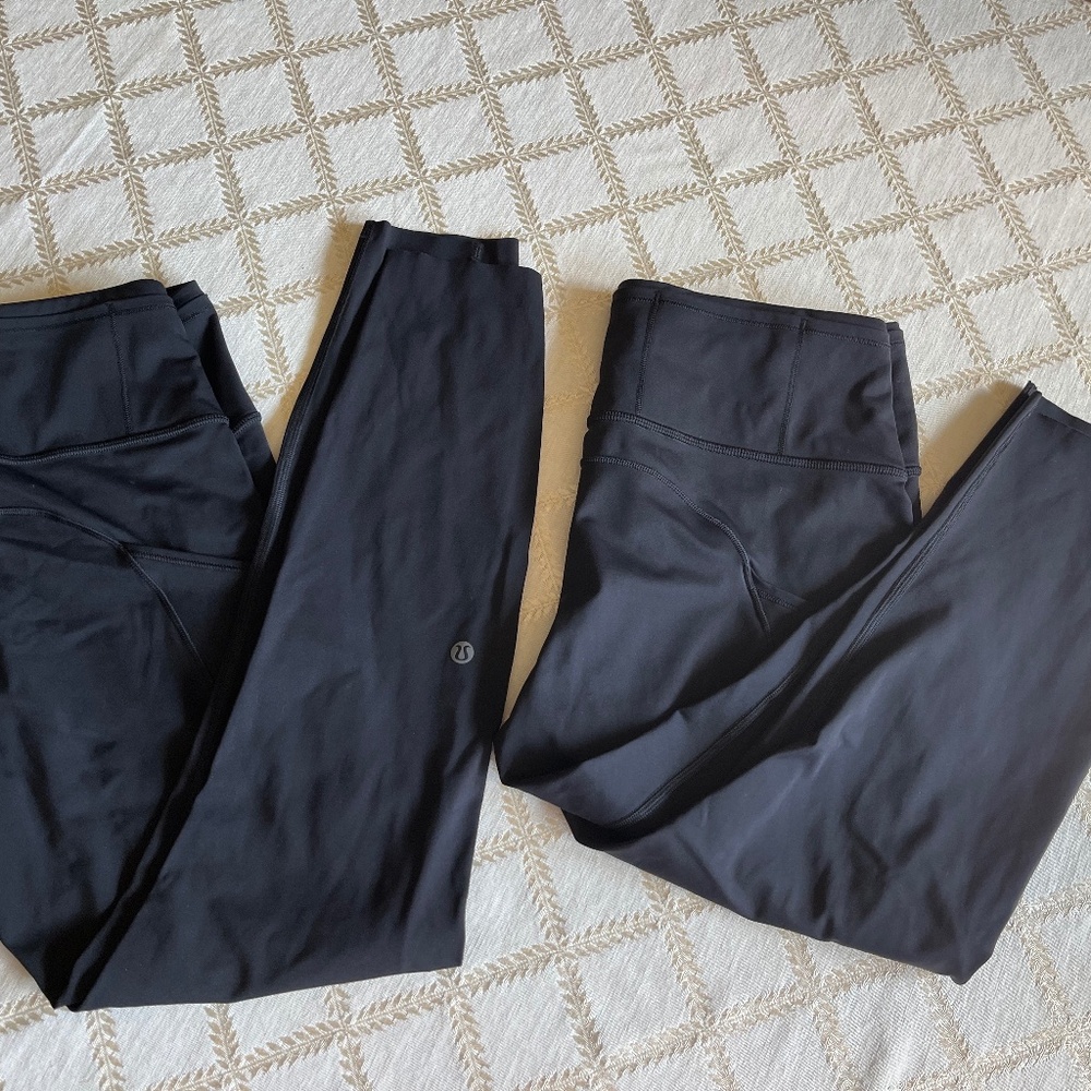 Lululemon fast free leggings (bundle of 2)